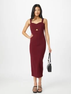 Wal G Robes En Jersey Robe BRODY Femme Lie De Vin -Wal Mode Promos Soldes Boutique 02ee0baadf4c3120a702829055e3e172