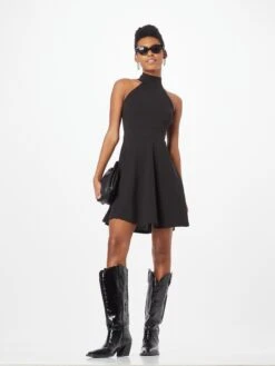 Wal G Robes En Jersey Robe ANNIE Femme Noir -Wal Mode Promos Soldes Boutique 04ebc8f7de2bbbbcd62742b5d5ec5f86