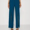 Wal G Mindy Trouser - Pantalon Classique - Dark Teal Blue