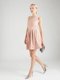 Wal G Robes De Cocktail Robe De Cocktail VANYA Femme Poudre -Wal Mode Promos Soldes Boutique 08d0a151f16edaa0c4cced20ce0e1980