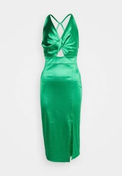 Wal G Mila Cowl Midi - Robe De Soirée - Leaf Green -Wal Mode Promos Soldes Boutique 0a4a3760f2a1466e8e2154c221a46213