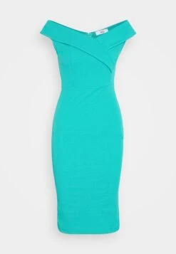 Wal G Zara Midi Dress - Robe De Soirée - Tiffany Blue -Wal Mode Promos Soldes Boutique 0c4063c360d448d48d9c1d01dbcfab94