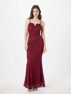 Wal G Robes De Soirée Robe De Soirée TILLY Femme Lie De Vin -Wal Mode Promos Soldes Boutique 0c8554a8d2f5fc5482e2b5120bf16578