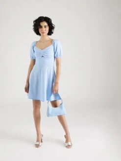 Wal G Robes Dété Robe D’été HALIDAY Femme Bleu Clair -Wal Mode Promos Soldes Boutique 0d791550c14aef7ef287ade6f64e9b04