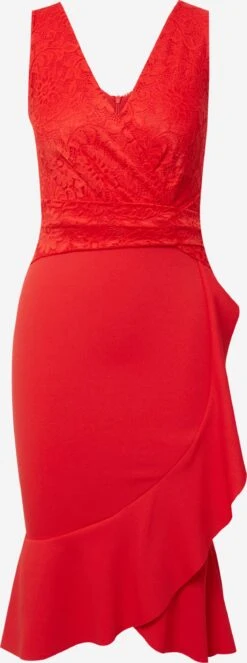 Wal G Robes De Cocktail Robe De Cocktail SALLY Femme Rouge