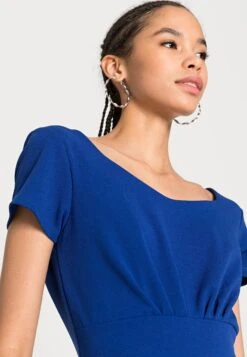 Wal G Gary Bodycon Dress - Robe En Jersey - Electric Blue -Wal Mode Promos Soldes Boutique 0ef342583f4f41c2b56e556e97977971