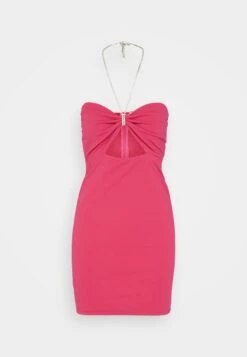 Wal G Winona Cut Out Mini - Robe En Jersey - Fuchsia -Wal Mode Promos Soldes Boutique 11be145dfd9a4bebb0fd03017391a3bf