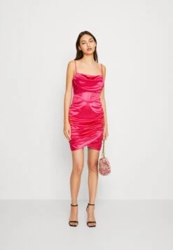 Wal G Max Corset Mini - Robe De Soirée - Fuchsia -Wal Mode Promos Soldes Boutique 123190bfe7ff499a896e6a255606ea55