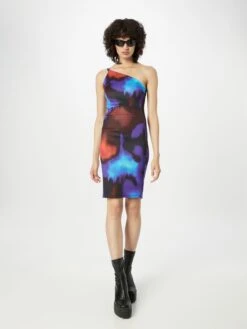 Wal G Mini-robes Robe VLERA Femme Bleu / Bleu Clair -Wal Mode Promos Soldes Boutique 13edb07f82c63a543ccb7e8b1f0d8524