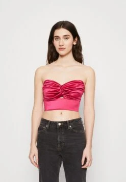 Wal G Razz Knot Crop - Débardeur - Fuchsia