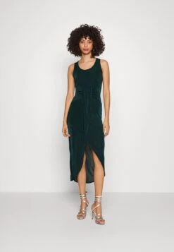 Wal G Shami Bodycon Midi - Robe En Jersey - Forest Green