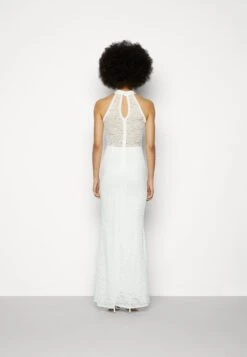 Wal G High Neck Maxi - Robe De Cocktail - White -Wal Mode Promos Soldes Boutique 180b0d3ad4464a91a3a02fc5ec89c01e