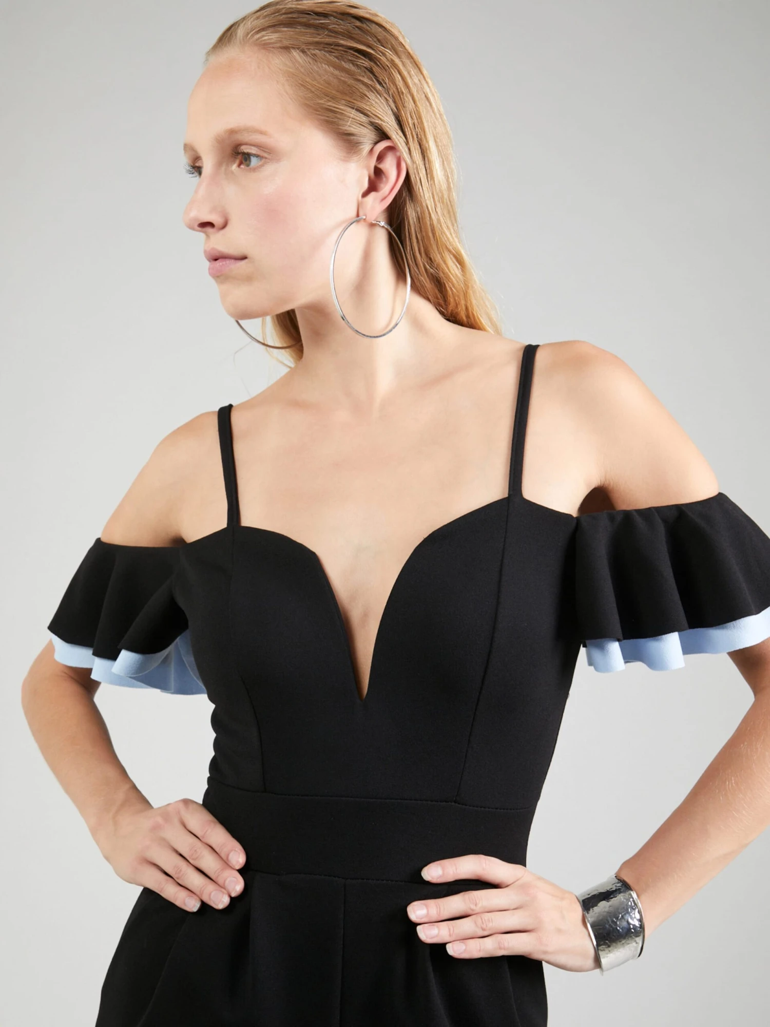 Wal G Combinaisons Longues Combinaison SIMAH Femme Noir 2 Wal G Combinaisons Longues Combinaison SIMAH Femme Noir – Image 2