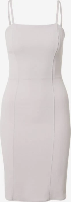 Wal G Mini-robes Robe ILANA Femme Gris Argenté