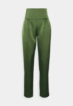 Wal G Peppa High Waisted Trouser - Pantalon Classique - Dark Khaki -Wal Mode Promos Soldes Boutique 1aa999ec1046479d9df117f1e7fd9415