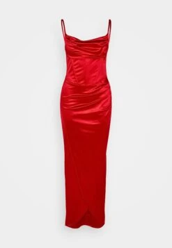Wal G Sasha Maxi Dress - Robe De Cocktail - Red -Wal Mode Promos Soldes Boutique 1ac123d907304296a9b69d32046e290b