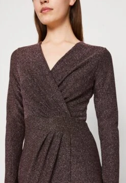 Wal G Viennese Maxi - Robe De Cocktail - Bronze -Wal Mode Promos Soldes Boutique 1da13940da7e475fa8e17e68f757d127