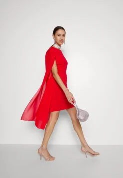 Wal G Holly Sleeve Dress - Robe De Soirée - Red 10 Wal G Holly Sleeve Dress - Robe De Soirée - Red -Wal Mode Promos Soldes Boutique 241b981dec204aad92315f797a3e5264