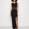 Wal G Lace Maxi Dress - Robe De Cocktail - Black