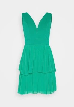 Wal G Cruise Collection Abigail Ruffle Mini - Robe De Soirée - Leaf Green -Wal Mode Promos Soldes Boutique 264e3005803e4d94991ec7d1d0eb1c7c