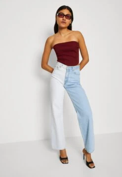 Wal G Blondi Bandeau - Débardeur - Wine -Wal Mode Promos Soldes Boutique 268c1ae3edf541f08a8238c8ae2d6d42