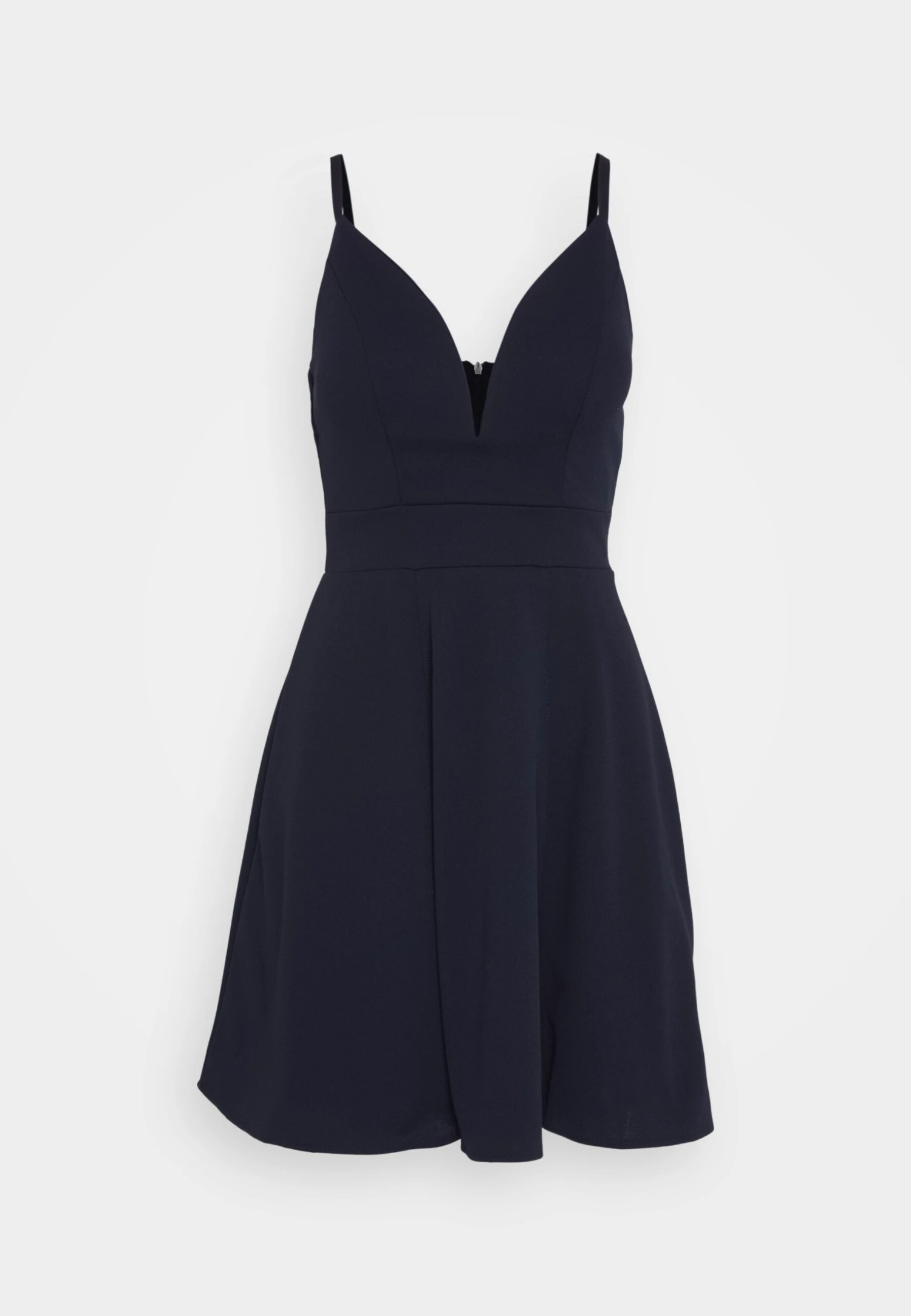 Wal G Vincent Skater Dress - Robe En Jersey - Navy Blue 5 Wal G Vincent Skater Dress - Robe En Jersey - Navy Blue – Image 5