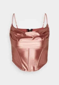 Wal G Christian Corset Crop - Débardeur - Dusty Pink -Wal Mode Promos Soldes Boutique 2b4d122c800f41b6a6d8e9c7e1a2296e