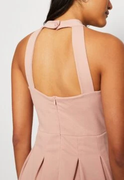 Wal G Bernice Skater Dress - Robe En Jersey - Blush Pink -Wal Mode Promos Soldes Boutique 2bbb6471f65541f5a6c105d1adde2518