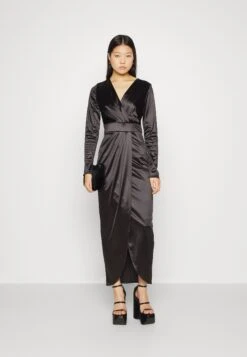 Wal G Reana Long Sleeve Midi - Robe De Soirée - Black -Wal Mode Promos Soldes Boutique 2f07e3f24af94cebab2c8c2ad48abf4f