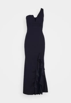 Wal G Soya One Shoulder Maxi Dress - Robe En Jersey - Navy Blue 10 Wal G Soya One Shoulder Maxi Dress - Robe En Jersey - Navy Blue -Wal Mode Promos Soldes Boutique 322af214efb444fc98c1edd03b4a959f