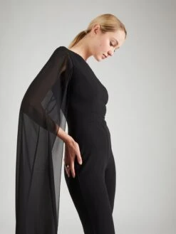 Wal G Combinaisons Longues Combinaison LOURA Femme Noir -Wal Mode Promos Soldes Boutique 3547c7fb9ff1b33413ecabf3a8624f99