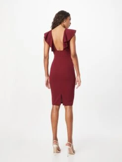 Wal G Robes De Cocktail Robe De Cocktail HIMANI Femme Lie De Vin -Wal Mode Promos Soldes Boutique 39256f397f4c3c8fdd5d0033967f84cd