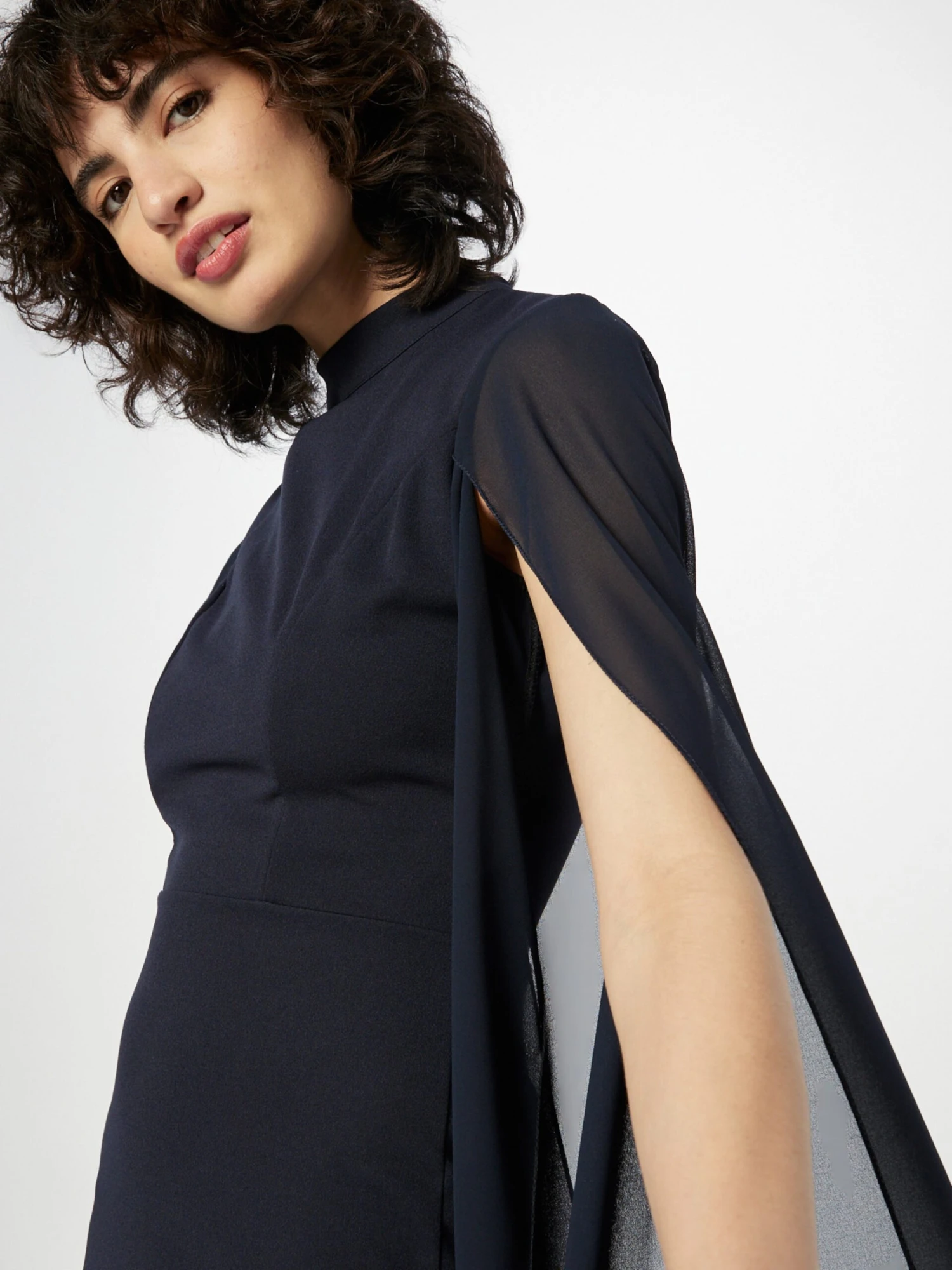 Wal G Mini-robes Robe Femme Bleu Marine 2 Wal G Mini-robes Robe Femme Bleu Marine – Image 2