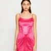 Wal G Caleb Corset Mini - Robe De Soirée - Fuchsia