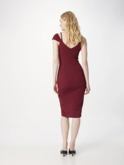 Wal G Robes Fourreaux Robe Fourreau REVRA Femme Lie De Vin -Wal Mode Promos Soldes Boutique 40b86ec59eb7701d4ab7907a514e22b1