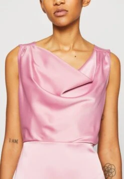Wal G Limmy Cowl Neck Midi Dress - Robe De Soirée - Mauve Pink -Wal Mode Promos Soldes Boutique 414ec5e0dde045829e5a17e325d99e9c