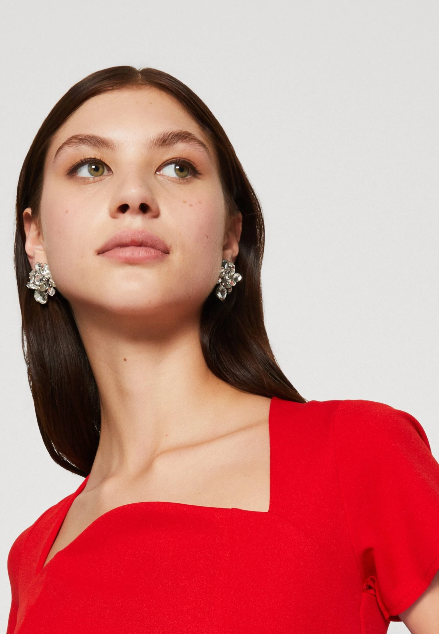 Wal G Brody Curve Neck Skater - Robe En Jersey - Red 4 Wal G Brody Curve Neck Skater - Robe En Jersey - Red – Image 4