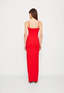 Wal G Jeane Strappy Maxi - Robe En Jersey - Red -Wal Mode Promos Soldes Boutique 480e45112585483aae5fe29541f0b95b