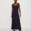 Wal G Rian Wide Leg Pleat - Combinaison - Navy Blue