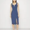 Wal G Cruise Midi Dress - Robe Fourreau - Denim Blue