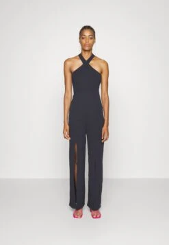 Alfo Cross Neck Jumpsuit - Combinaison - Navy Blue