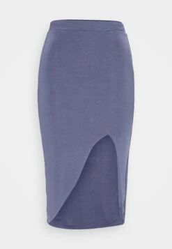 Wal G Party Ty Midi Skirt - Jupe Crayon - Denim Blue -Wal Mode Promos Soldes Boutique 5064145281554171b3607356a5ccc9d7