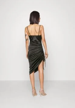 Wal G Ruched Dress - Robe De Soirée - Black -Wal Mode Promos Soldes Boutique 5188eb42485447969585ec4beb532387