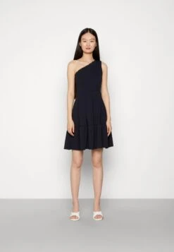 Wal G Janine Skater Dress - Robe En Jersey - Navy Blue