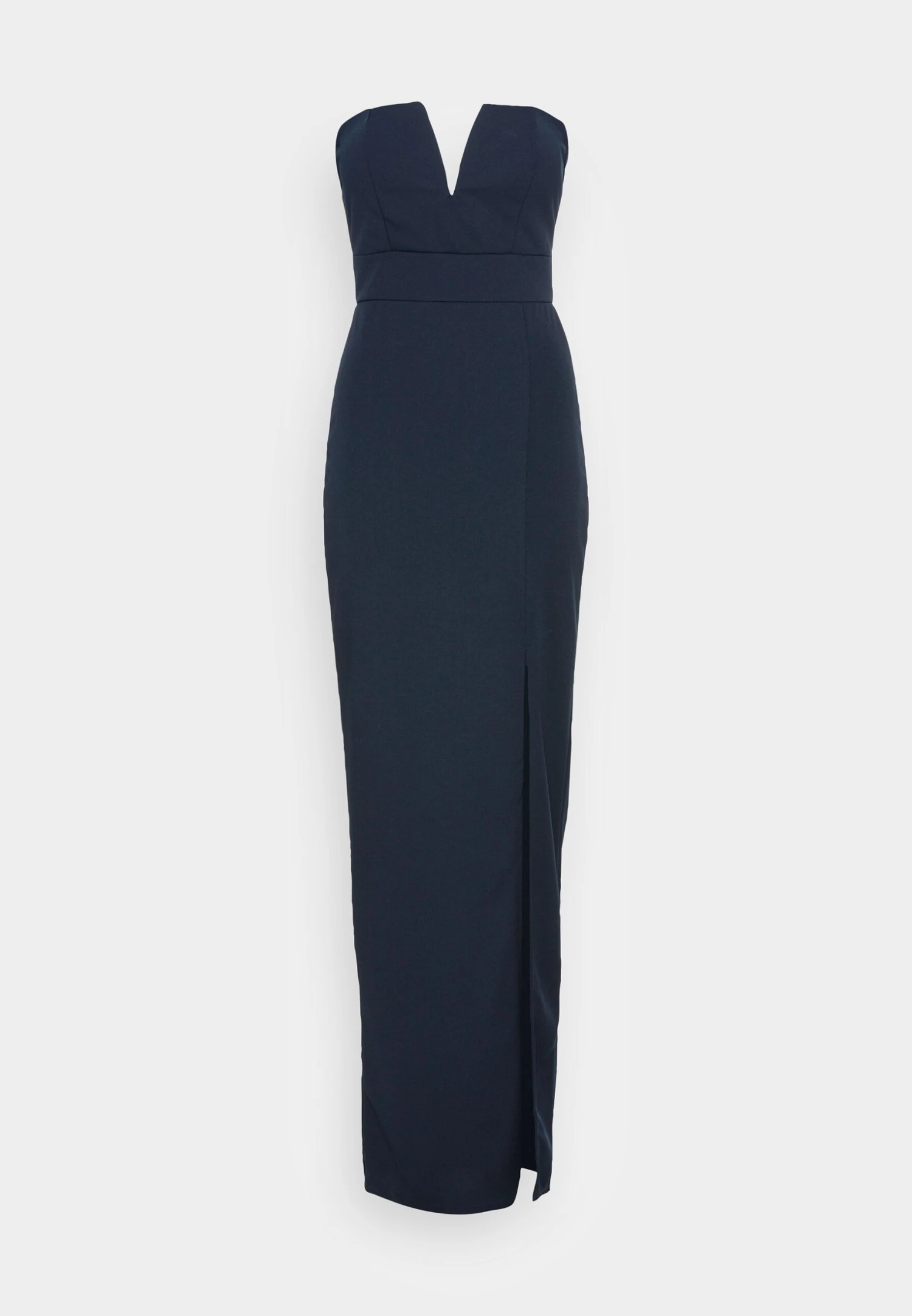 Wal G Anna V Neck Dress - Robe De Cocktail - Navy Blue 4 Wal G Anna V Neck Dress - Robe De Cocktail - Navy Blue – Image 4