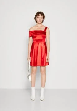 Wal G Kelly Asymmetric Skater - Robe De Soirée - Red -Wal Mode Promos Soldes Boutique 55429efa54124daf8fdf5ad57049e5f7
