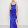 Wal G Yass Rouched Maxi Dress - Robe De Soirée - Electric Blue