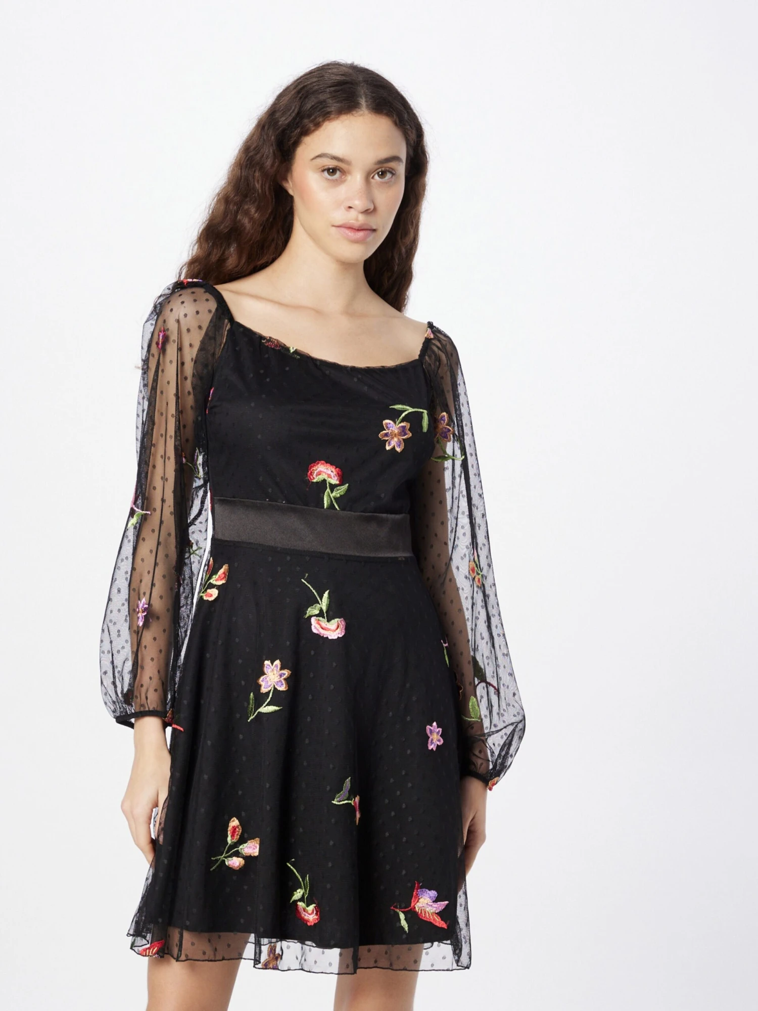 Wal G Mini-robes Robe SIMRAN Femme Noir 3 Wal G Mini-robes Robe SIMRAN Femme Noir – Image 3