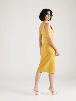 Wal G Robes De Cocktail Robe De Cocktail ANDY Femme Orange Clair -Wal Mode Promos Soldes Boutique 599cec7e98002d370ba1f10b26f96015