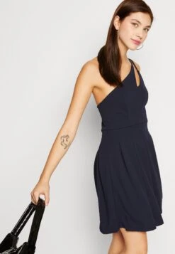 Wal G Reily Strap Skater - Robe En Jersey - Navy Blue -Wal Mode Promos Soldes Boutique 5fa20520ca6a4ec7842a5c682d2e6875
